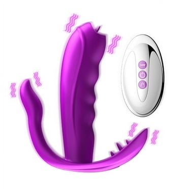 Wireless Remote Control Vibrator Wearable Butterfly Vibrator Licking ,G Spot Vibrator