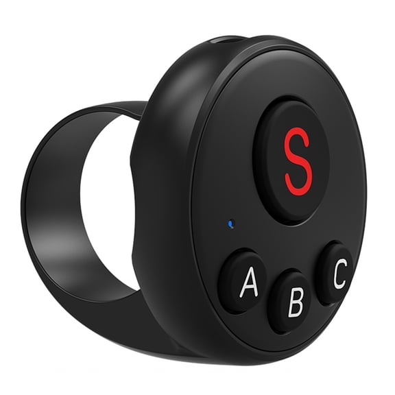 Wireless Remote Control Wristband for DJI Action 4/5 Pro/6 GoPro 9-13 Insta360 X3/X4/X5, Bluetooth 5.3 Camera Shutter (Black)