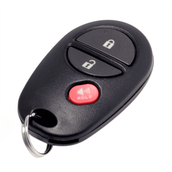 Wireless Remote Key Fob for Tundra 2011-2017 Fast Response, 3 Buttons, Car Siren, FCC ID GQ43VT20T