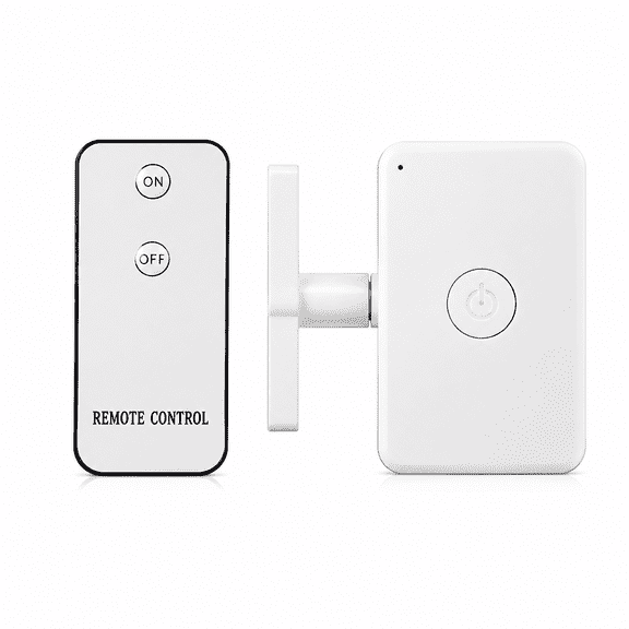 Wireless Remote Light Switch Controller, No Wiring Smart Button Pusher with Wide Range Control, Portable Automatic Lamp Switch Assistant for Bedroom, Dorm Room, Office and Home Lighting