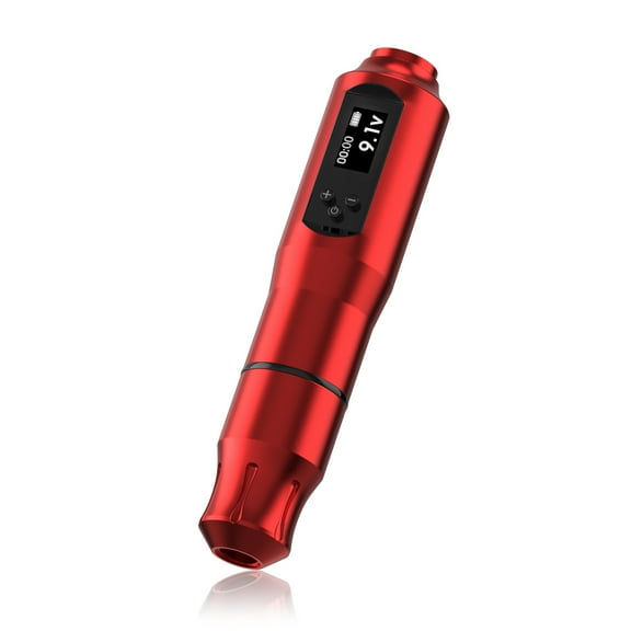 Wireless Rotary Tättoo Pen – 3.5mm Stroke, LED Display, 4–12V Adjustable Voltage, Type-C Rechargeable, Cordless Tättoo Machine with Coreless Motor for Professional Artists