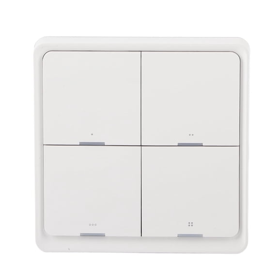 Wireless Scene Switch Intelligent 4Way Panel Wall Switch Mobile Phone APP Control for ZigBee,Wireless Switch,Home Automation
