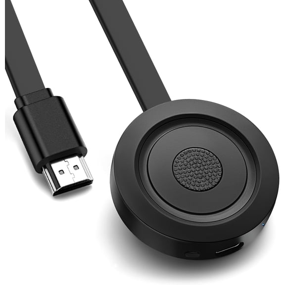 Wireless Screen Cast Dongle for Smart Mobile Devices, 5G Dual Band 4K HD Video Adapter, Screen Mirror Support for TV Projector Monitor, One-Touch Connection