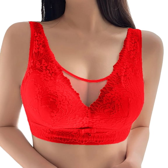 Wireless Seamless Bralette for Women Full Coverage Comfort Non Padded Soft Support Everyday Bra Wide Straps Plus Size