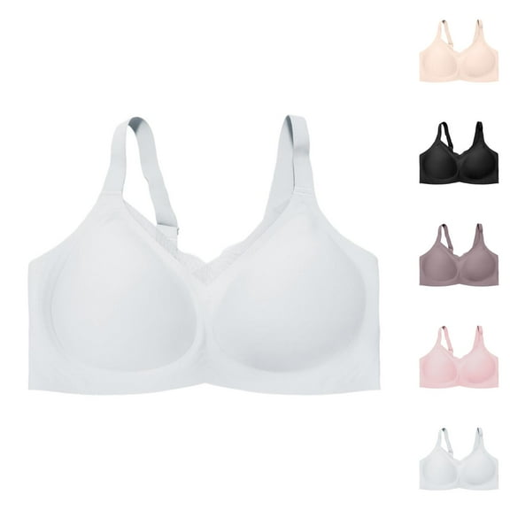Wireless Seamless Bras for Women Plus Size No Underwire Comfortable Back Support Bralettes Everyday Bra