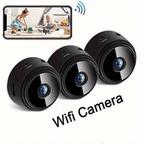 Wireless Security Camera 1080P HD - Indoor/Outdoor with Night Vision, Motion Alerts, 2-Way Audio - Wi-Fi Rechargeable for Home/Office Surveillance - Weatherproof, Alexa/Google Assistant Compatible