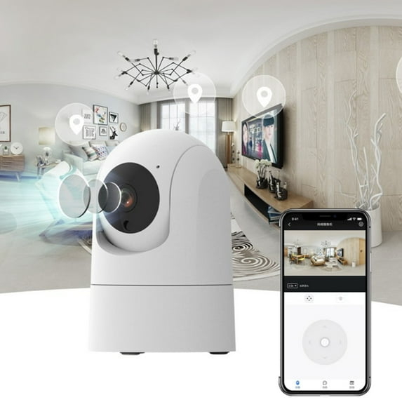 Wireless Security Camera, 1080P Wifi Camera for Home, Pan/Tilt/Zoom with Night Vision, 2-Way Audio, Motion Detection Alerts