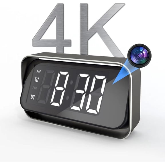 Wireless-Security-Camera, 4K Real Full HD Nanny Cam for Home Security, Night Vision & Motion Detection Alerts, Security Recording with Mobile Phone App, Support 2.4G and 5G