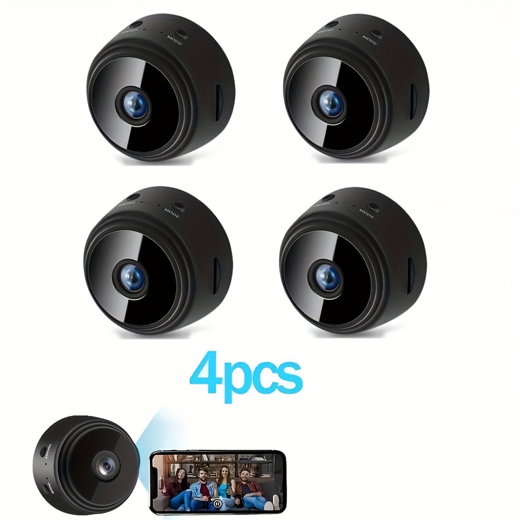 Wireless Security Camera A9: 150° Rotation & Wide-Angle Lens, 2.4GHz WiFi Indoor/Outdoor Camera with Night Vision for Home, Pet, Baby Monitoring