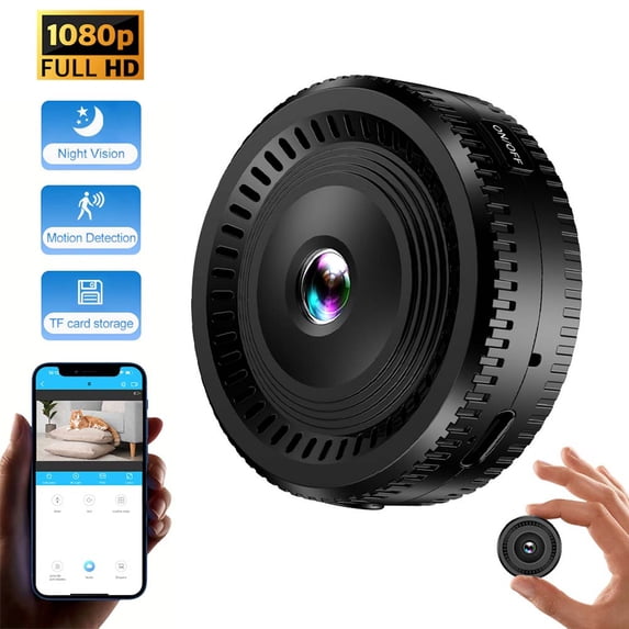 Wireless Security Camera for Home Indoor, 1080P Hd Wifi Camera with Night Vision, Motion Activated Alerts, 140° Wide Angle, 2.4G Remote Monitor Camera for Pet, Baby, Nanny