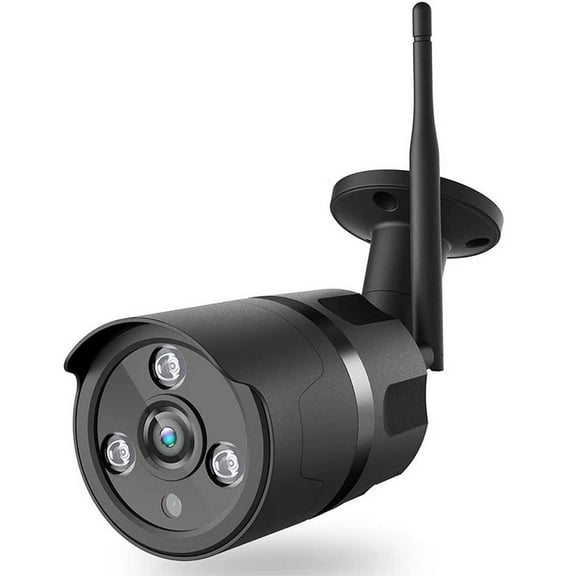 Wireless Security Camera, Netvue Outdoor WiFi Security Camera with Motion Detection Weatherproof Night Vision-Black