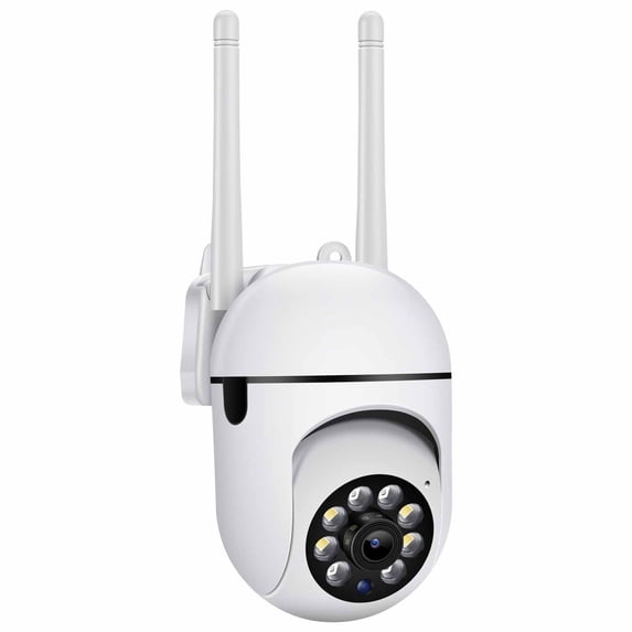 Wireless Security Camera, Pan/Tilt 360° View, 1080P Wifi Home Surveillance Camera for Indoor/Outdoor, Motion Detection, 2-Way Audio, Night Vision, 2.4Ghz