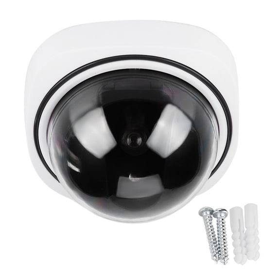 Wireless Security Dome Simulated Camera Video Dummy Surveillance Camera for Home Security Indoor/Outdoor