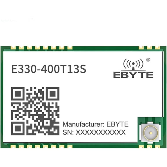 Wireless Serial Port Module 433MHz 470MHz UART Small Size 2.5km Long Range Transcevier Receiver E330-400T13S for Wireless Remote Control Smart Agriculture Indutrial Scene