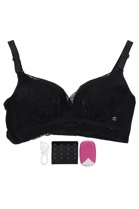 Wireless, Shape-Support with Constant Temperature Hot Compress - 80A Electronic Heating Massage Bra