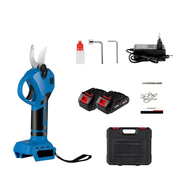 Wireless Shears, 1280w, 30mm, Rechargeable, Tool For Pruning The Branches Of Fruit Trees, Bonsai, 18v Battery ,Long-Lasting