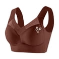 thumbnail image 1 of Wireless Side Support Bra Back Closure Bra Breathable Bras Cotton Back Closure Bra Bra That Helps with Posture Support Back Closure Bra Minimalist Back Bra, 1 of 8