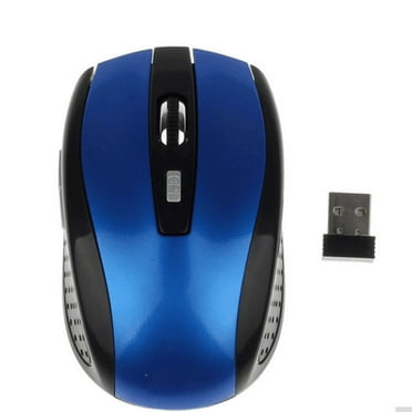 Wireless Silent Mouse, 2.4G Optical Computer Mouse with USB Receiver, USB Mouse for Laptop, PC, Computer, Ergonomic Quiet Click Computer Mouse for Laptop PC Notebook