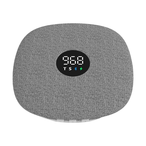 Wireless Sleep Aid Speaker with Stereo Sound and White Noise Timer for Adults and Kids Portable Mini Pillow Side Audio Device