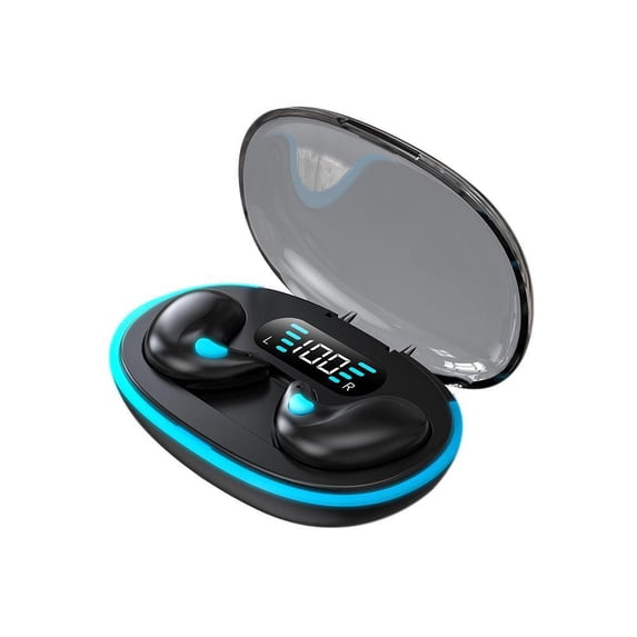 Wireless Sleep Earbuds for Side Sleepers, Invisible Mini Bluetooth 5.3 Headphones with LED Digital Display Charging Case, Noise Blocking Sleep Earphones