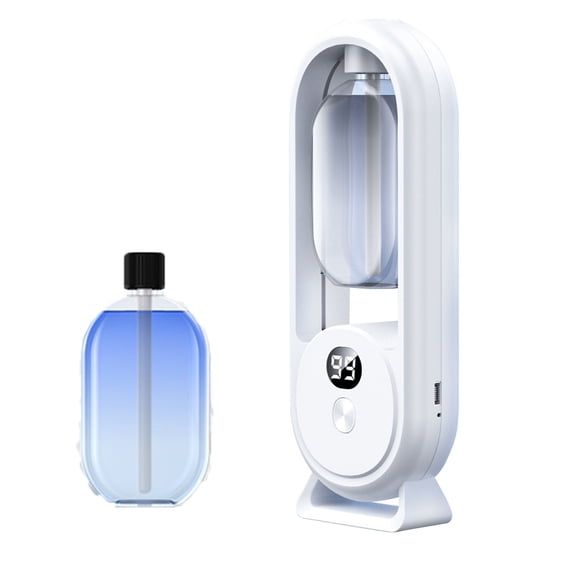 Wireless Smart Aromatherapy Diffuser with 50ml Perfume, Automatic Home Air Freshener and Hotel Toilet Deodorizer, Rechargeable Scent Sprayer Birthday Gift