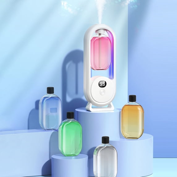 Wireless Smart Aromatherapy Diffuser with 50ml Perfume, Automatic Home Air Freshener and Hotel Toilet Deodorizer, Rechargeable Scent Sprayer Hot Savings & Everyday Bargains