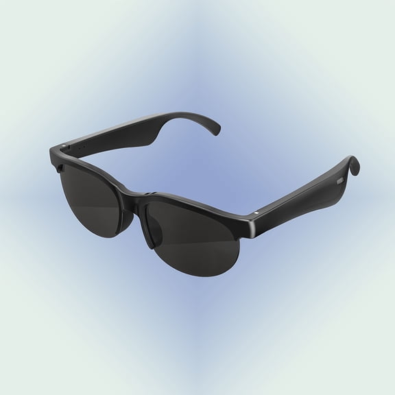 Wireless Smart Glasses - Open Ear Audio with Mic/Speaker - Blue Light & Polarized Lenses - For Driving, Sports & Gaming - Holiday Gift