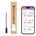 thumbnail image 1 of Wireless Smart Meat Thermometer with Bluetooth, APP Control Kitchen Thermometer for BBQ Oven Grill, 1 of 8