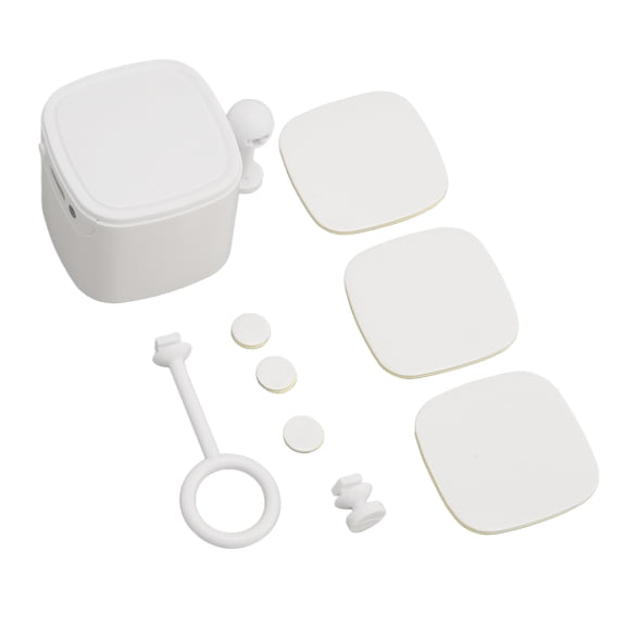 Wireless Smart Switch Bluetooth APP Remote Timing Voice Control Button Pusher for Garage Door Light Fan Compatible with Alexa and Google Assistant White 1-Pack Dual Units 2.36x1.97x1.97 Inches
