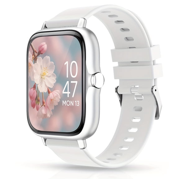Wireless Smartwatch with 1.83'' HD Touchscreen – Smart Notifications, Sleep Tracking, Multi-Sport Modes, Large Battery | Compatible with iPhone & Android | Fitness Watch for Men & Women