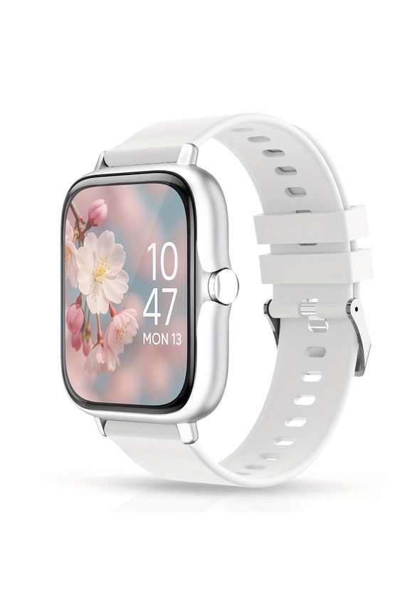 Wireless Smartwatch with 1.83'' HD Touchscreen – Smart Notifications, Sleep Tracking, Multi-Sport Modes, Large Battery | Compatible with iPhone & Android | Fitness Watch for Men & Women