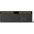 thumbnail image 1 of Wireless Solar Keyboard Full Size Solar Charging Keyboard for Computer/Desktop/PC/Laptop/Surface/Smart TV, 1 of 4