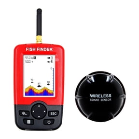 Wireless Sonar Fish Finder Underwater HD Visual Fishing Detector Portable Smart Fish Finder ,Power of Simple