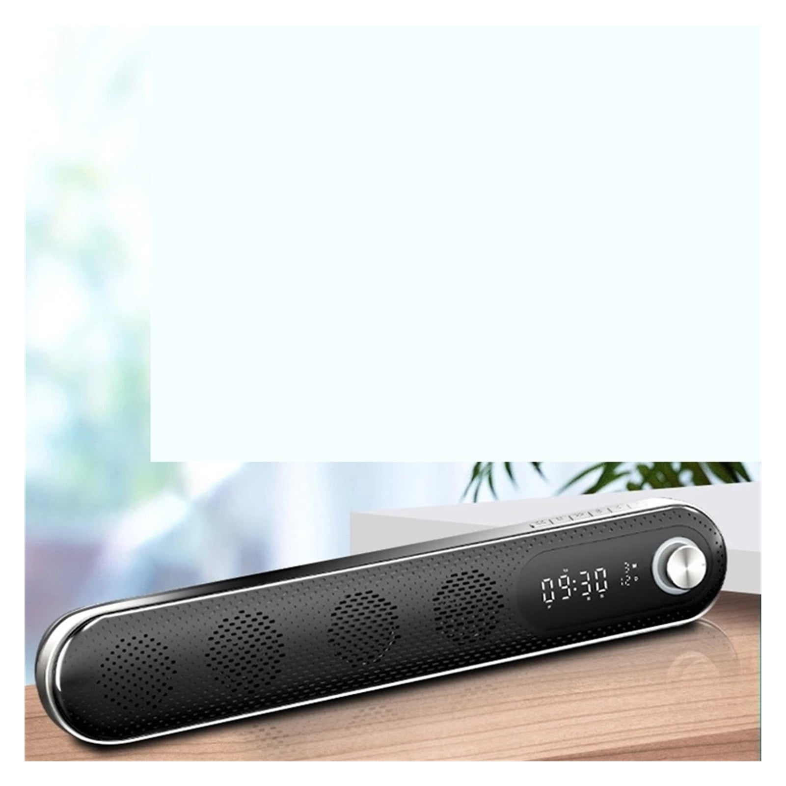 Wireless Speaker Bluetooth-Compatible 5.0 Home Theater Stereo Support Alarm Clock Desktop PC Computer SoundBar ,Quality Sound