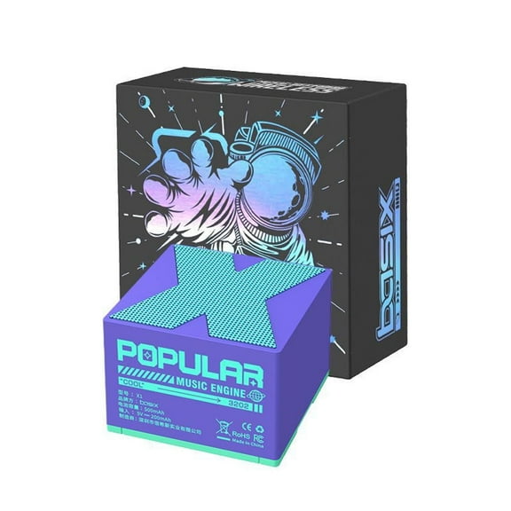 Wireless Speaker for Home Mini Portable Outdoor Audio with Powerful Subwoofer and Advanced Connectivity