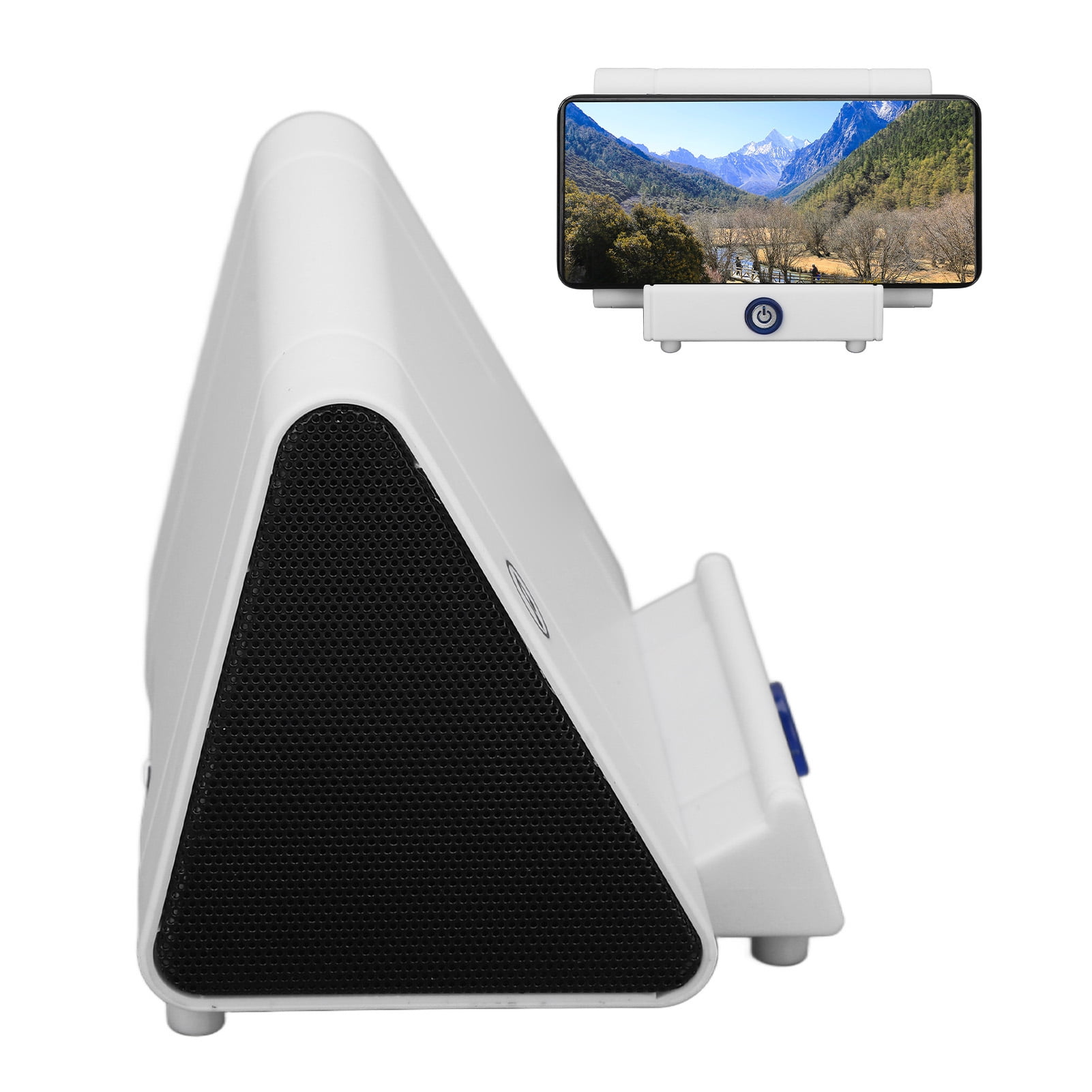 Vibe Mobile Bass Led Wireless Speaker With Smartphone Stand Wireless Speakers,Cell Phone Stand Speaker Portable Phone Tablet Stand