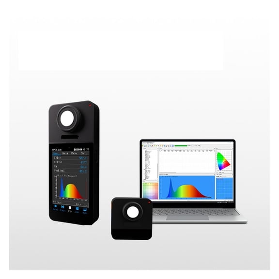 Wireless Spectrometer HPCS330P Par Light Meter PPFD Meter for Grow Light ,Precision Light Tool