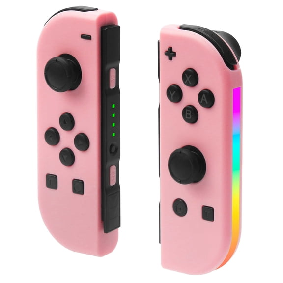 Wireless Split Gaming Controller, Bluetooth Gamepad with RGB Light & Motion & Vibration, Rechargeable Game Controller for Portable Gaming Device