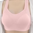 thumbnail image 1 of Wireless Sport Bras for Women No Underwire Seamless Bras Lightweight Breathable Full Coverage Smoothing Comfort Bra for Yoga Gym Training Beach Vacation, 1 of 3