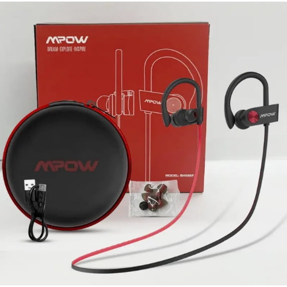 Wireless Sports Headphones, 12-Hour Battery Life, Comfortable Ear Hooks, High-Definition Sound Quality, Low Latency, Suitable for Fitness and Running