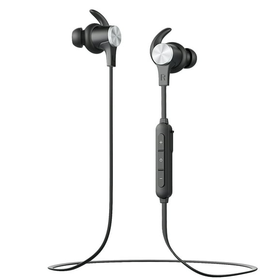 Wireless Sports Headphones, Magnetic Wireless Earbuds with Bluetooth 4.1, Lightweight & Noise Cancelling, Exercise Earphones with Built In Mic, Perfect for Workouts, Running & More