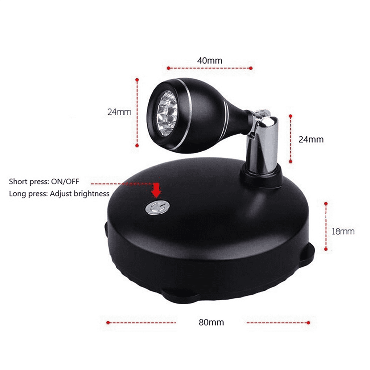 Wireless Spotlight Indoor,Battery Operated Accent Lights Art Lights for