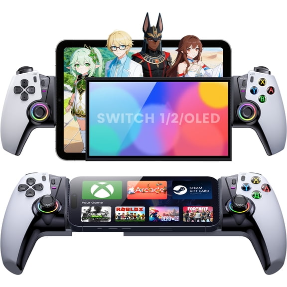 Phone Controller | Wireless Stretchable Mobile Gaming Controller for Switch 1/2/OLED/iPhone/Android
