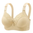thumbnail image 1 of Wireless Support Bras for Women Large Cup and Plus Size Adjustable Bras Wireless Bralette Everyday Bra Sleep Underwear, 1 of 5