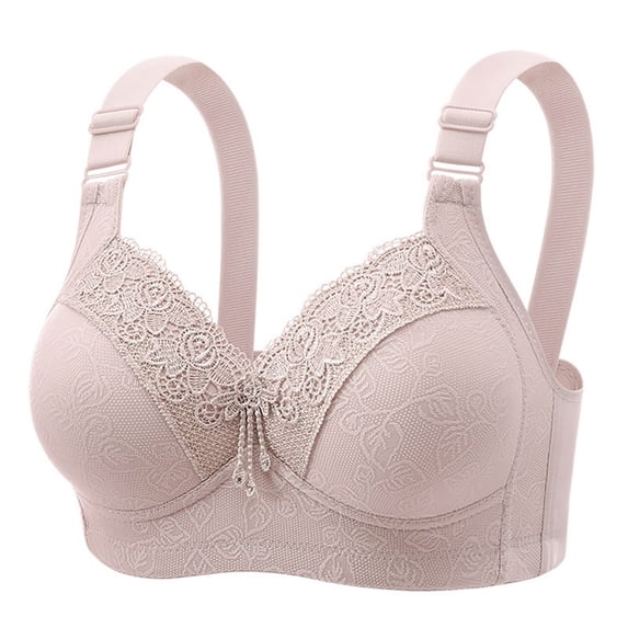 Wireless Support Bras for Women Large Cup and Plus Size Adjustable Bras Wireless Bralette Everyday Bra Sleep Underwear