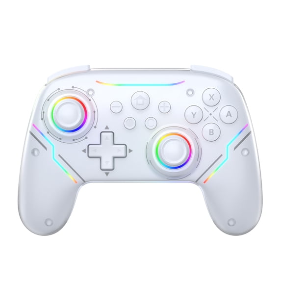 Wireless Switch 2 Controller Pro for Switch 2025, 2017 Up 9-Axis Hall Effect Rgb Lights