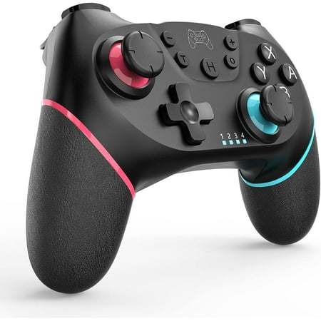 Wireless Switch Controller for Nintendo Switch/Lite/OLED/Switch 2 Pro Controller Wireless Pro Controller with Programmable, Vibration, Wake-up, Turbo, Screenshot