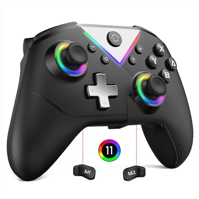 Wireless Switch Controller for Nitendo Switch/PC/Steam/Android/IOS, Switch Pro Controller