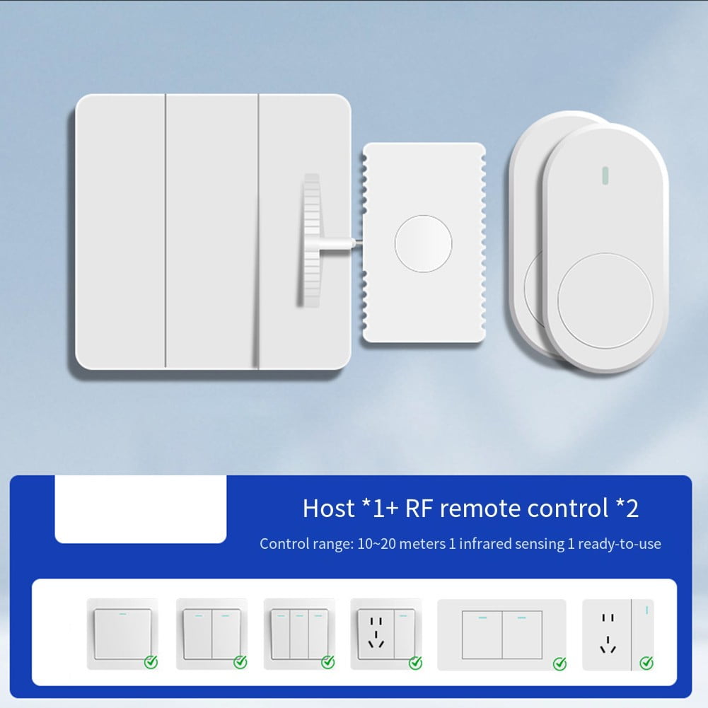 Wireless Switch Controller Smart Button Pusher For Bedroom For Living ...
