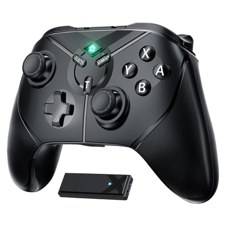 Wireless Switch Controller for Nintendo Switch Compatible with Nintendo Switch/Lite/OLED/Windows PC /Android/IOS (Black)